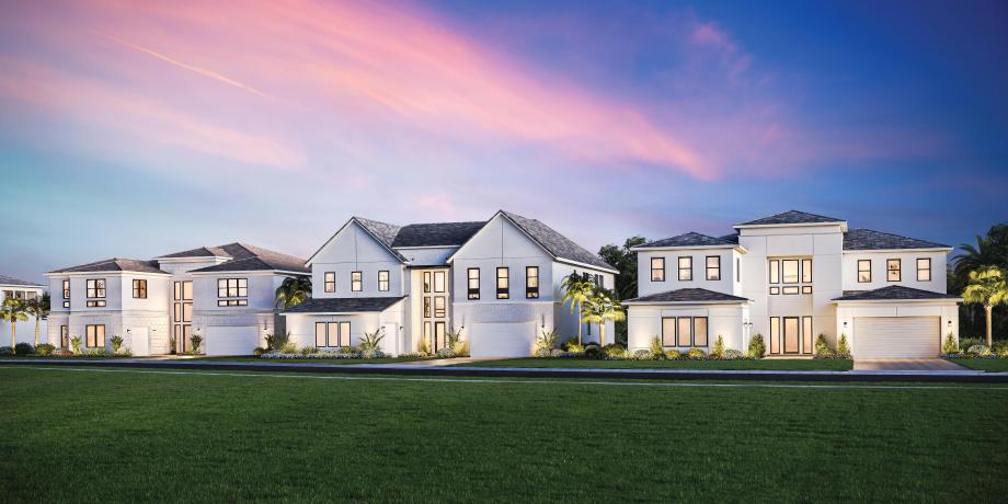 Meravita at Boca Raton, Toll Brothers — Streetscape (artist's rendering)